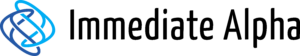 Czarne logo Immediate Alpha